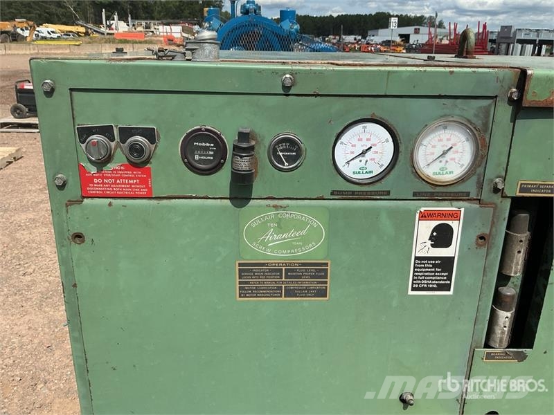 Sullair 16-60H Skid-Mounted Electric Air Compressor Compressores