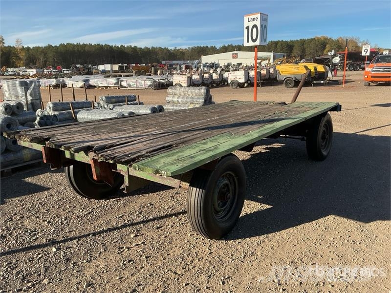 Sungro HM 13 ft T/A Tow behind Flatbed Trailer Prikolice za bale