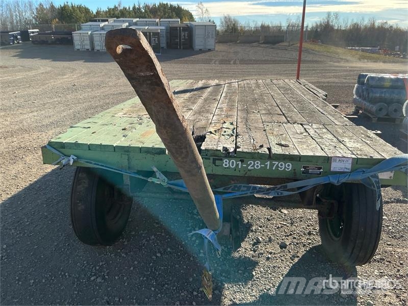 Sungro HM 13 ft T/A Tow behind Flatbed Trailer Prikolice za bale