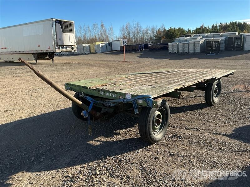 Sungro HM 13 ft T/A Tow behind Flatbed Trailer Prikolice za bale