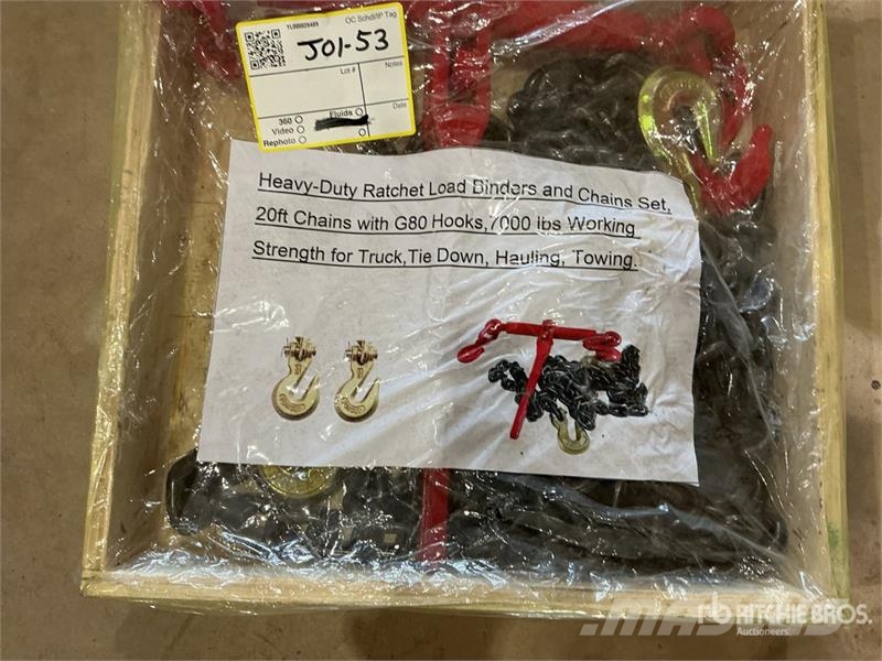  Super Heavy-Duty Ratchet Load Binders and Chains S Drugi deli