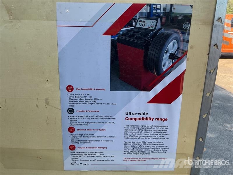TC-RED Wheel Balancer (Unused) Drugi deli