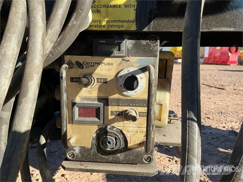 TDW 28 CentreFuse Fusion Machine Pipeline equipment