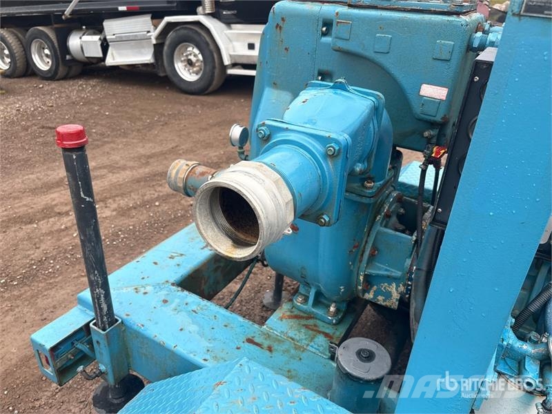 THOMPSON 4V-DD-3-D2011 Trailer-Mounted Water Pump Vandens siurbliai