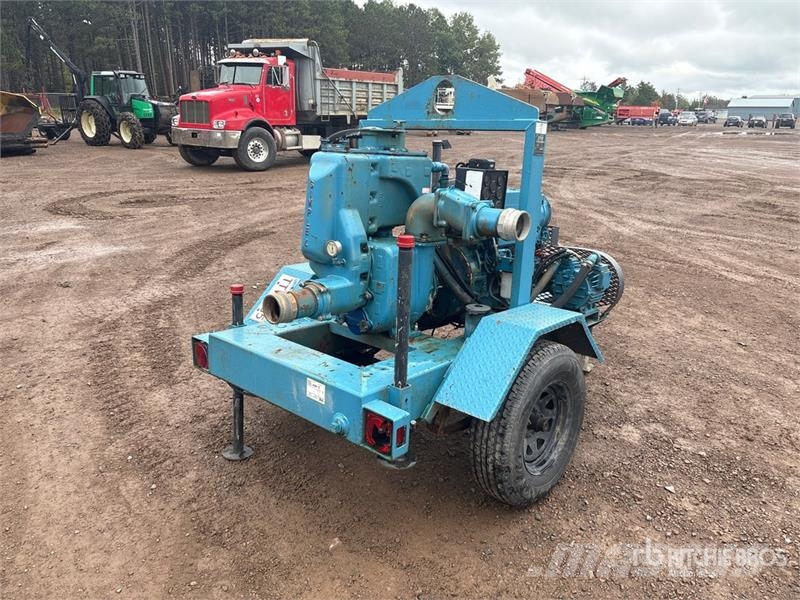 THOMPSON 4V-DD-3-D2011 Trailer-Mounted Water Pump Vandens siurbliai