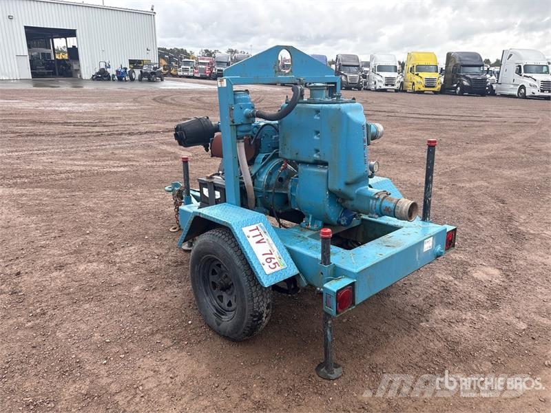 THOMPSON 4V-DD-3-D2011 Trailer-Mounted Water Pump Vandens siurbliai