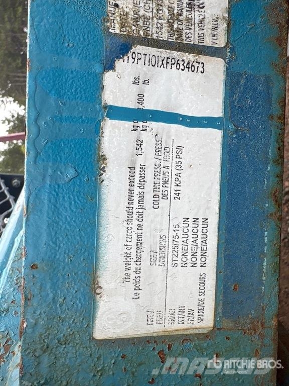 THOMPSON 4V-DD-3-D2011 Trailer-Mounted Water Pump Vandens siurbliai