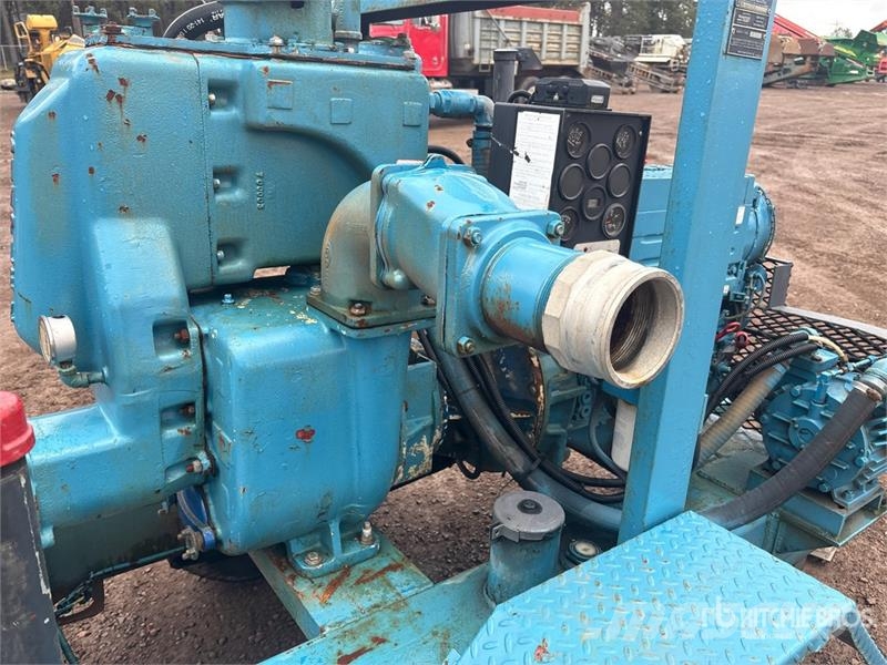 THOMPSON 4V-DD-3-D2011 Trailer-Mounted Water Pump Vandens siurbliai