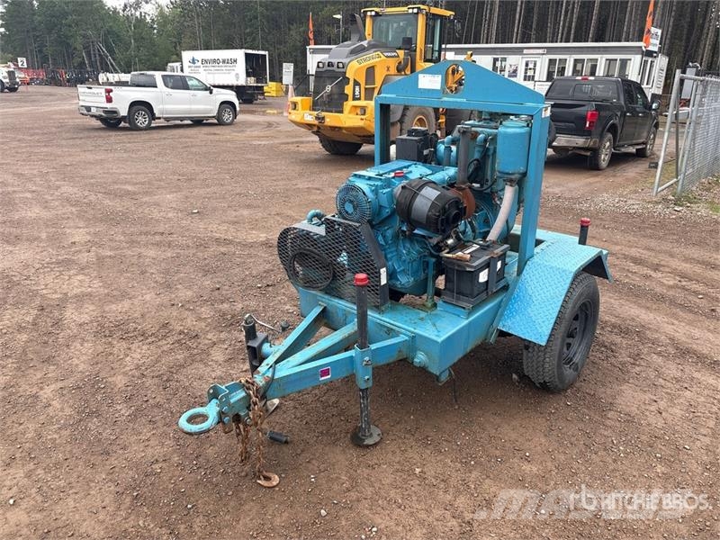 THOMPSON 4V-DD-3-D2011 Trailer-Mounted Water Pump Vandens siurbliai