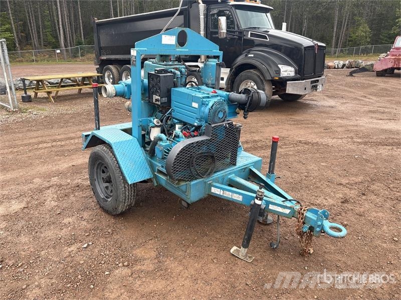 THOMPSON 4V-DD-3-D2011 Trailer-Mounted Water Pump Vandens siurbliai