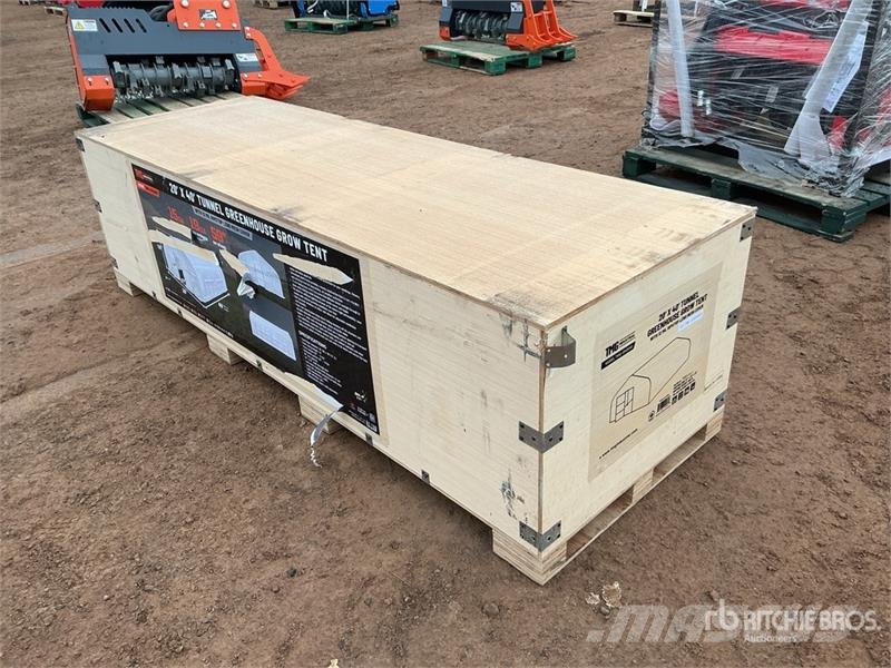 TMG GH2040 20 Ft x 40 Ft Tunnel Greenhouse (Unused) مكونات أخرى