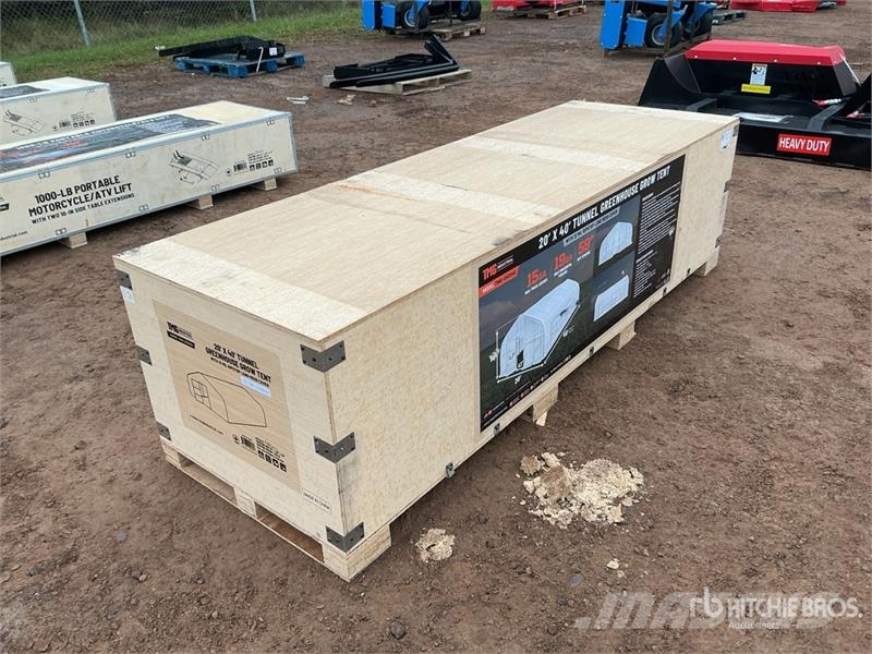 TMG GH2040 20 Ft x 40 Ft Tunnel Greenhouse (Unused) مكونات أخرى
