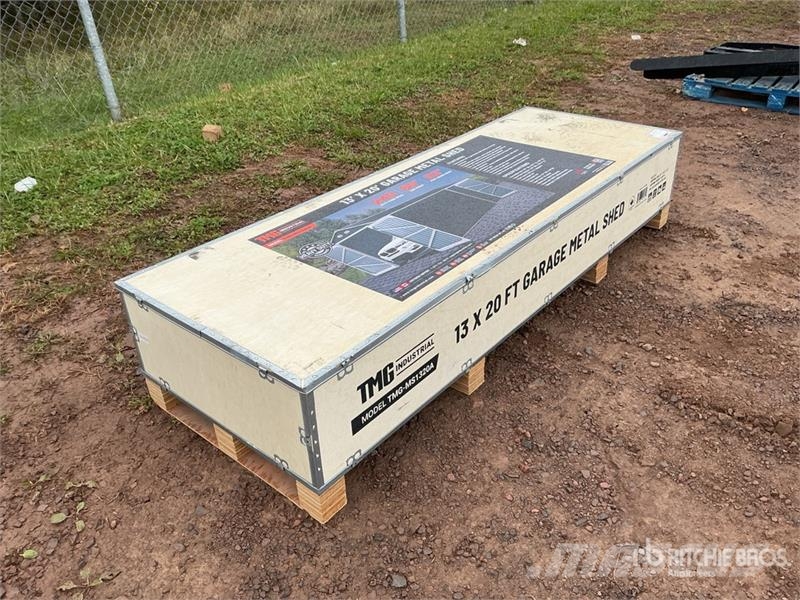 TMG MS1320A Metal 13 Ft x 20 Ft Shed (Unused) Tērauda karkasa ēkas