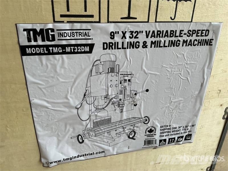 TMG MT32DM 9 in x 32 in Milling Machine 建筑机械-其他