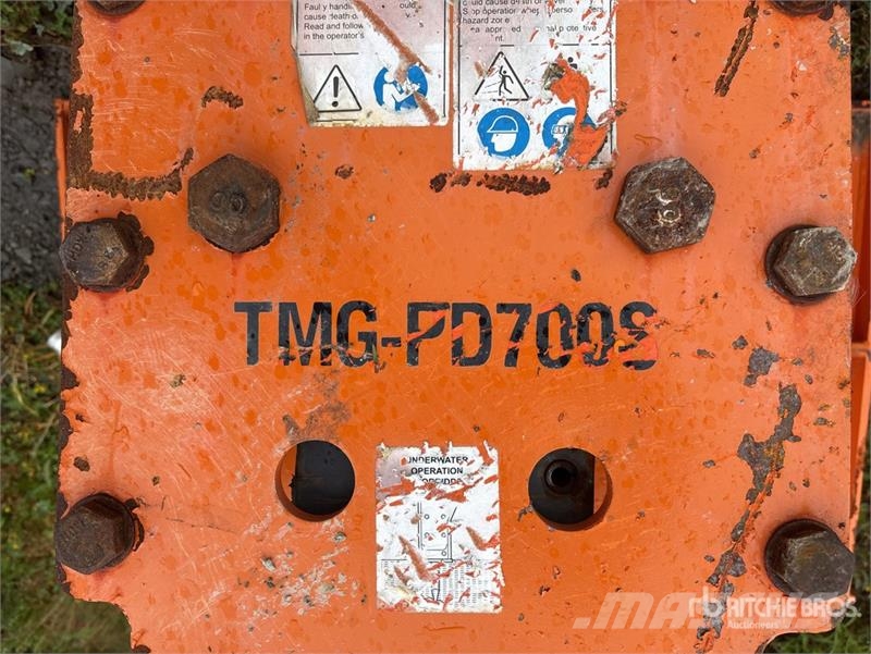 TMG PD700S 47 in Skid Steer Post Driver Fencing equipment