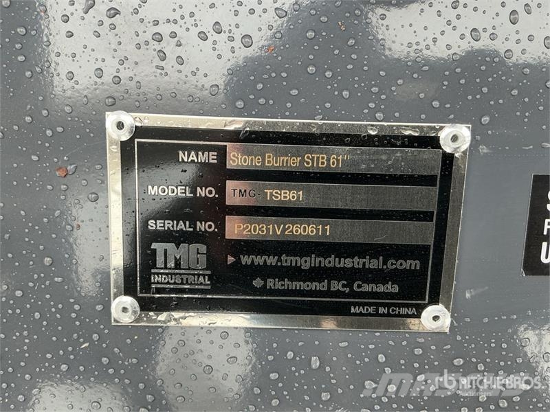 TMG TSB61 60 in Stone Burier (Unused) Ostale poljoprivredne mašine