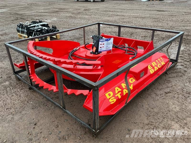 Top Cat Cat HDRC 72 in Skid Steer Brush Cutter (Un 裝載與牽引式割草機