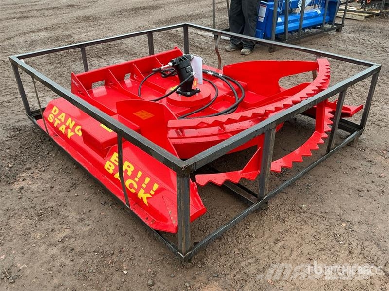 Top Cat Cat HDRC 72 in Skid Steer Brush Cutter (Un 裝載與牽引式割草機