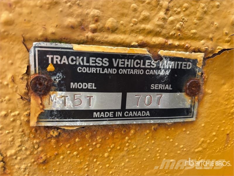 Trackless MT5T Municipal Tractor (Inoperable) معدات البناء - غير ذلك