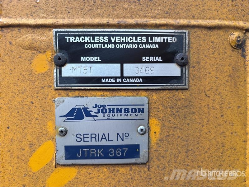 Trackless MT5TD Sonstige Baumaschinen
