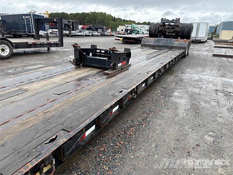 Trail King TK9 45 ton T/A 34 ft - 58 ft Extendable Removable Caricatore basso