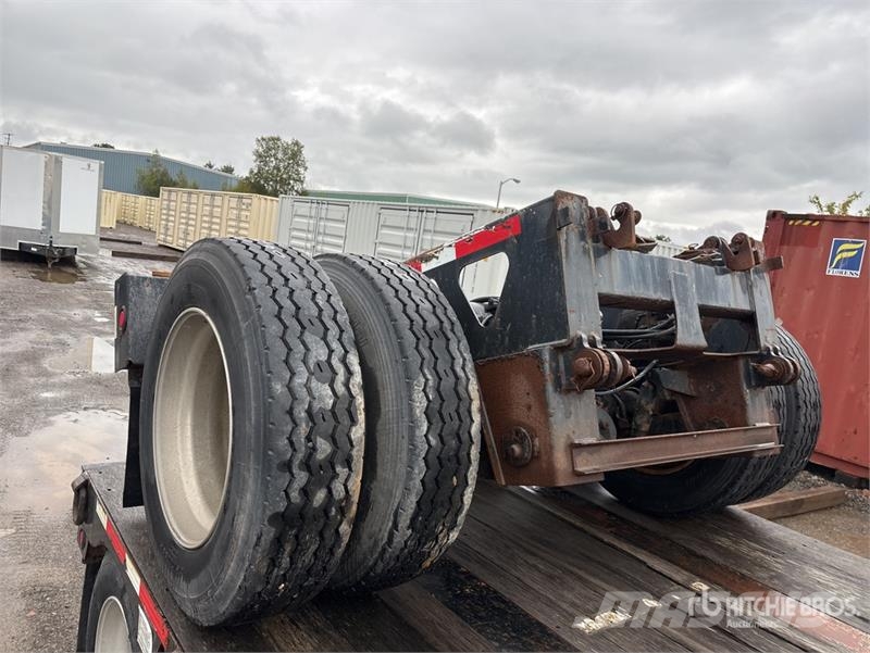 Trail King TK9 45 ton T/A 34 ft - 58 ft Extendable Removable Caricatore basso