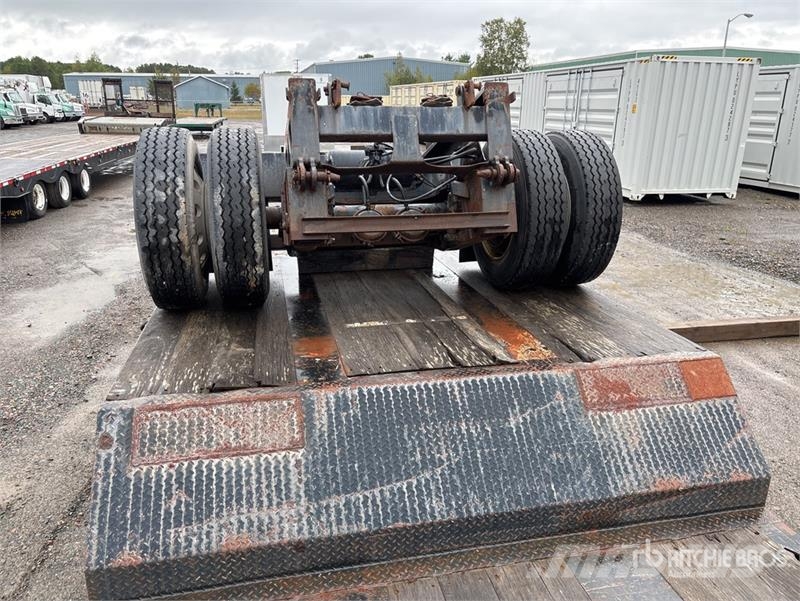 Trail King TK9 45 ton T/A 34 ft - 58 ft Extendable Removable Caricatore basso