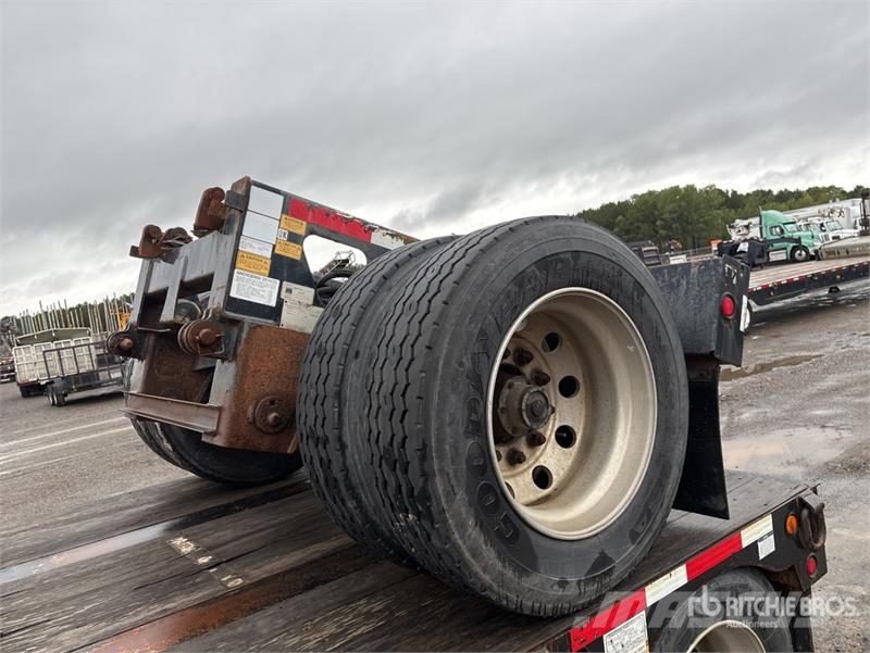 Trail King TK9 45 ton T/A 34 ft - 58 ft Extendable Removable Caricatore basso