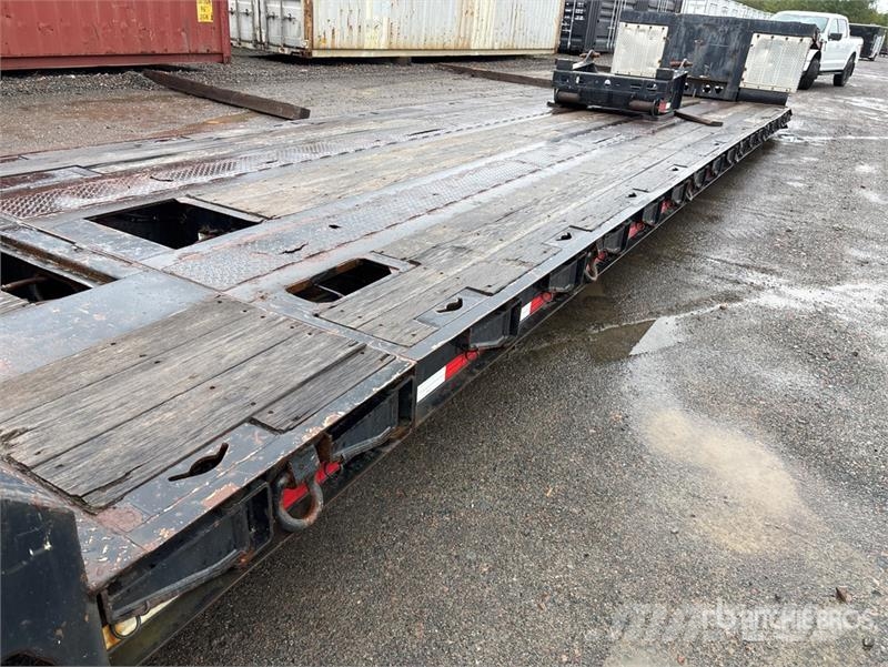 Trail King TK9 45 ton T/A 34 ft - 58 ft Extendable Removable Caricatore basso