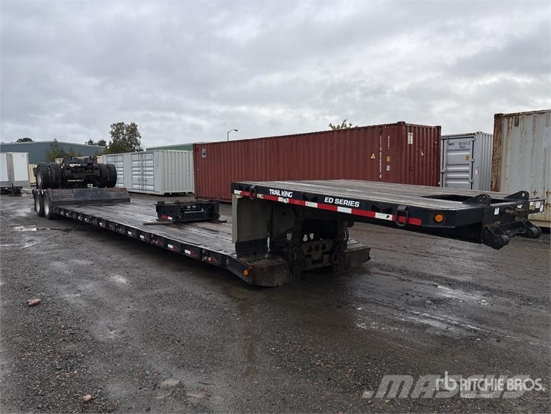 Trail King TK9 45 ton T/A 34 ft - 58 ft Extendable Removable Caricatore basso