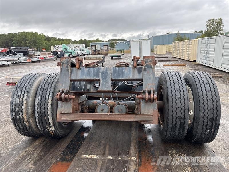 Trail King TK9 45 ton T/A 34 ft - 58 ft Extendable Removable Caricatore basso