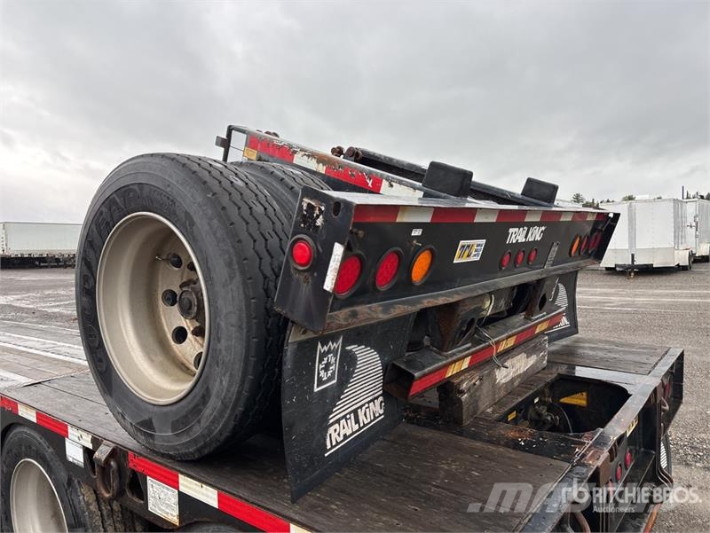Trail King TK9 45 ton T/A 34 ft - 58 ft Extendable Removable Caricatore basso