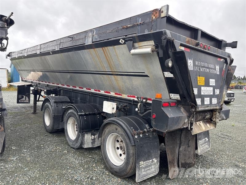 Trail King Tri/A Trail King OLB 334 Live Bottom Trailer Semirimorchi con piano mobile