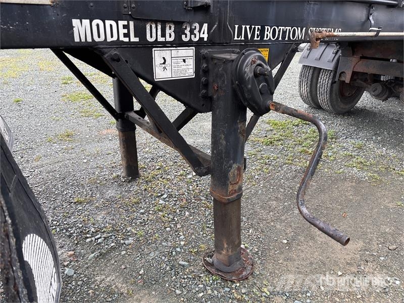 Trail King Tri/A Trail King OLB 334 Live Bottom Trailer Semirimorchi con piano mobile