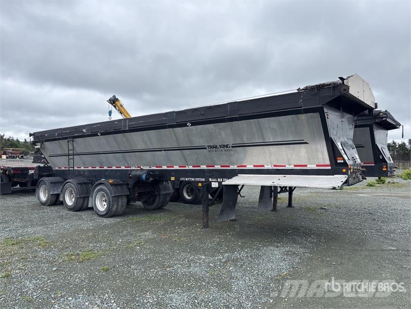 Trail King Tri/A Trail King OLB 334 Live Bottom Trailer Semirimorchi con piano mobile