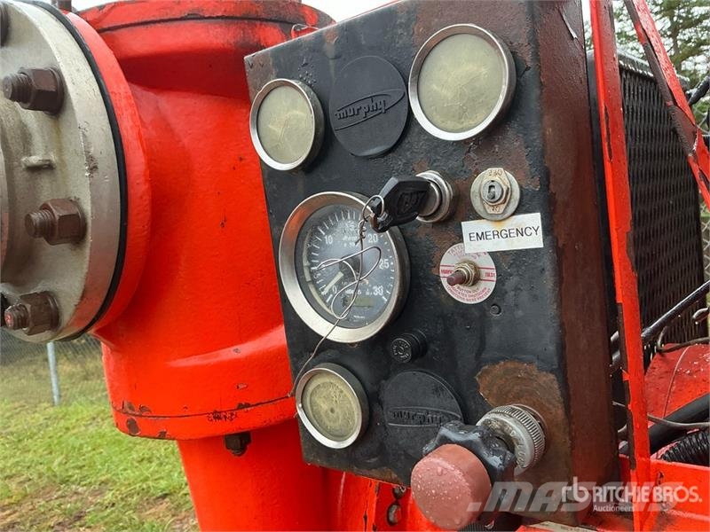 Trailer-Mounted Water Pump (Inoperable) مضخات المياه