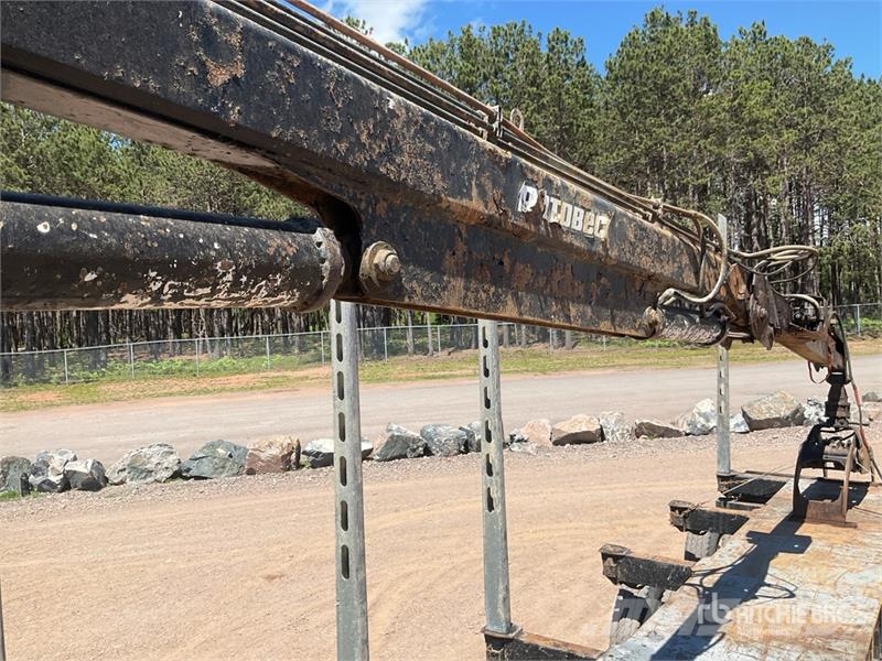 Trailex 50 ft Quad/A Self-Loading Log Trailer Reboques para transporte de madeira