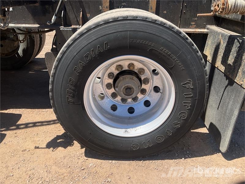 Trailex 50 ft Quad/A Self-Loading Log Trailer Reboques para transporte de madeira
