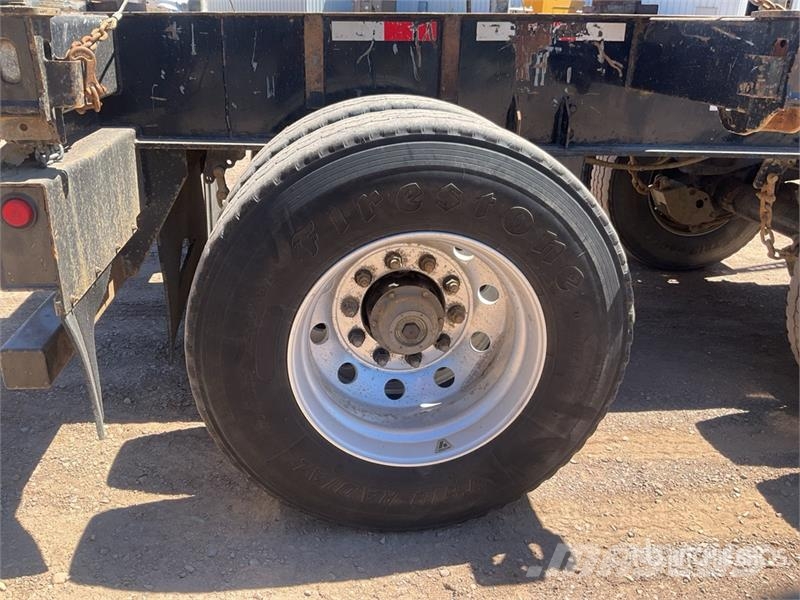 Trailex 50 ft Quad/A Self-Loading Log Trailer Reboques para transporte de madeira