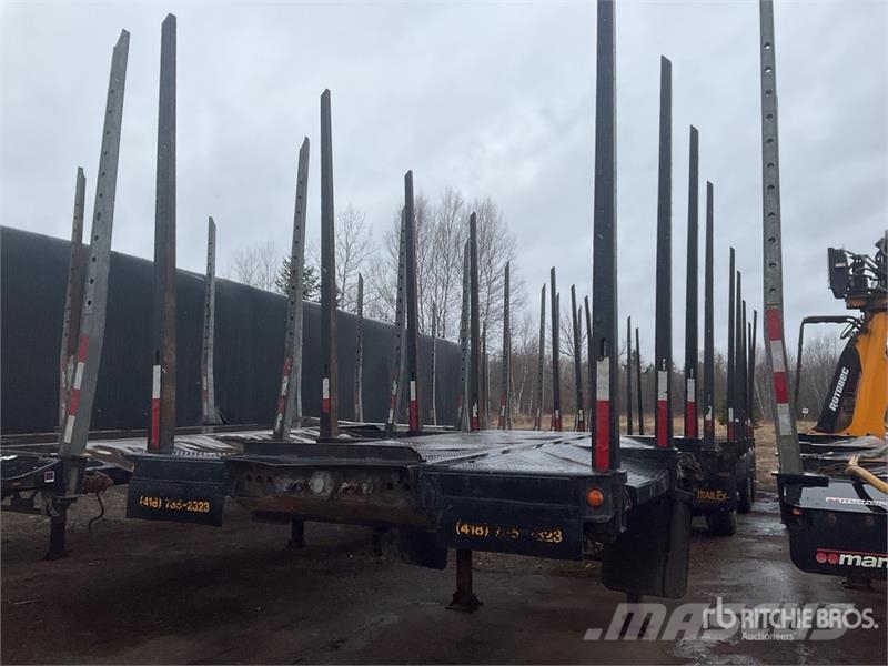 Trailex 52 ft Quad/A Short Wood Log Trailer Tømmerhengere
