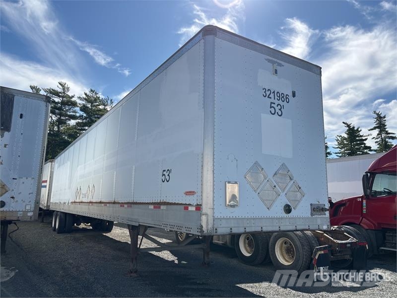 Trailmobile 53 ft x 102 in T/A Van Trailer Прицепы-фургоны