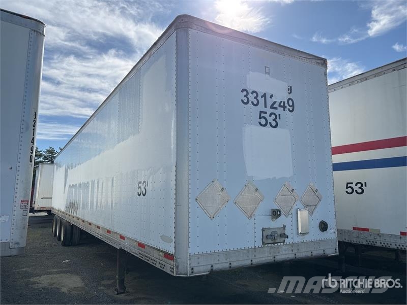 Trailmobile 53 ft x 102 in Tri/A Van Trailer Прицепы-фургоны