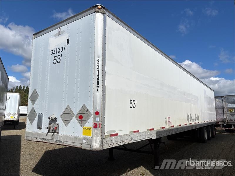 Trailmobile 53 ft x 102 in Tri/A Van Trailer Прицепы-фургоны