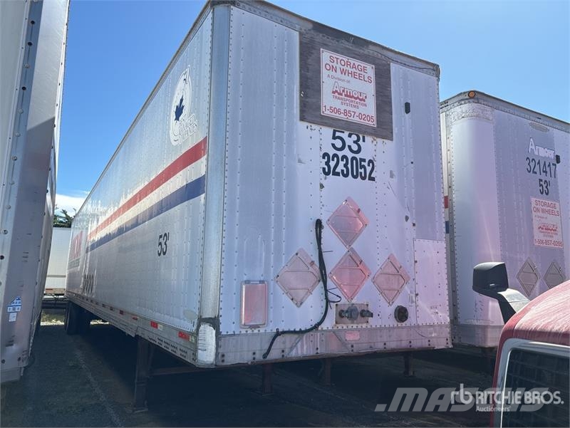 Trailmobile 53 ft x 102 in T/A Van Trailer Прицепы-фургоны