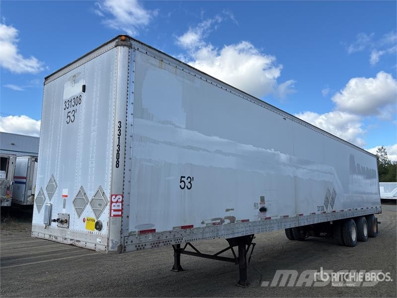 Trailmobile 53 ft x 102 in Tri/A Van Trailer Прицепы-фургоны