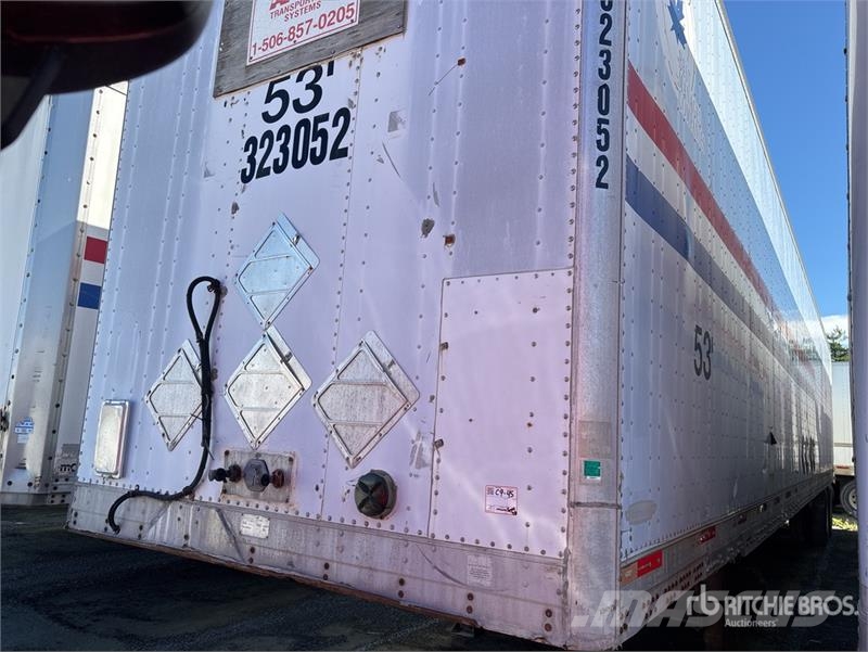 Trailmobile 53 ft x 102 in T/A Van Trailer Прицепы-фургоны