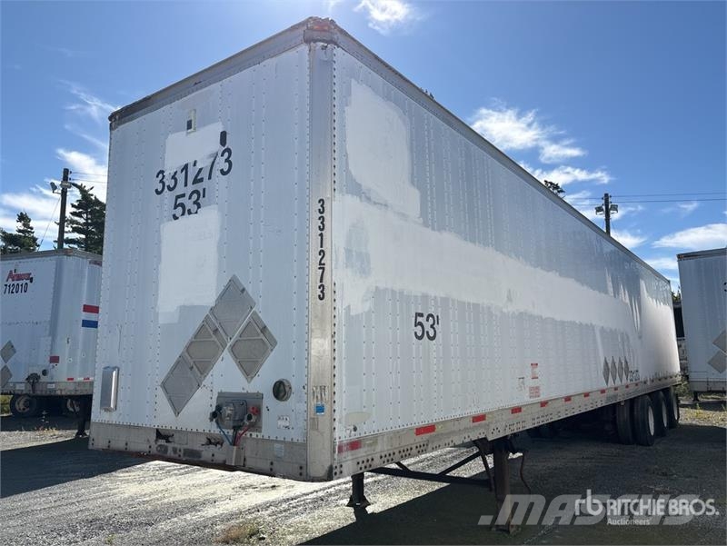 Trailmobile 53 ft x 102 in Tri/A Van Trailer Прицепы-фургоны