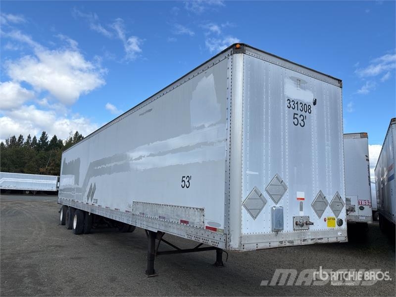 Trailmobile 53 ft x 102 in Tri/A Van Trailer Прицепы-фургоны