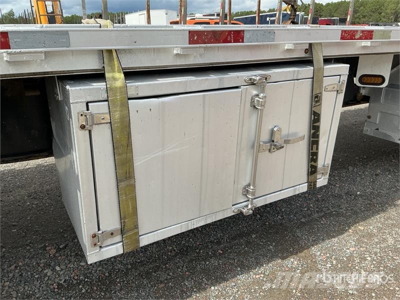 Triple E 53 ft Tri/A Flatbed Trailer Причепи-платформи/бокове розвантаження