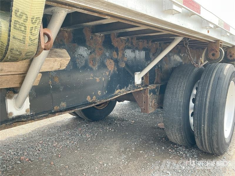 Triple E 53 ft Tri/A Flatbed Trailer Причепи-платформи/бокове розвантаження
